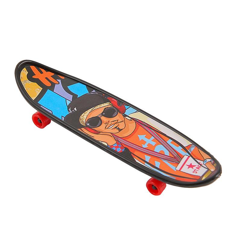 Mini Fingerboard Plastic Toy - Children's Desktop Gift or Giveaway