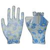 Women's Thin Anti-Cut Gloves with PU-Coated Soft Rubber Palms, Summer Protective Gear