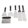 Griddle Accessories Kit Stainless Steel Flat Top Grill Tools Set with Spatulas Egg Rings for Outdoor Barbecue