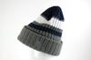 New Era Ribbed Border Knit Cap In Navy/Graphite