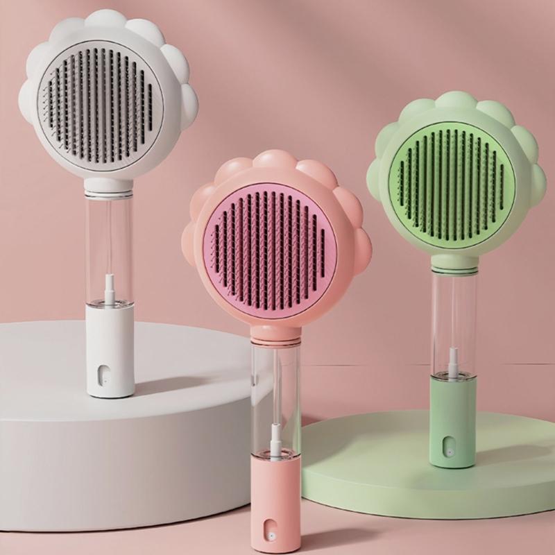 Pet Hair Grooming Fogging Comb Cats Remove Long Short Hair Cats Massaging Comb for Gentle Grooming