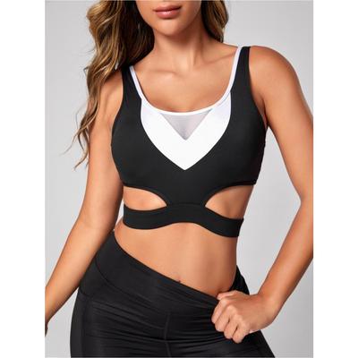 Moda Yoga Yeleği Kadın Koşu Fitness Kolsuz Atlet Jimnastik Spor Crop Top