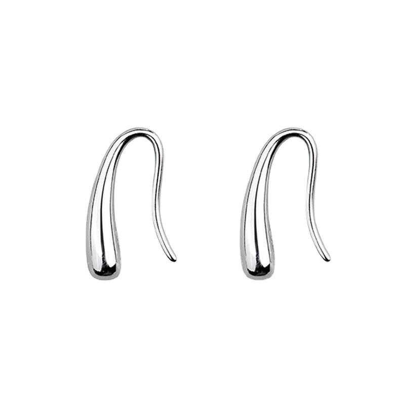 Orecchini a lobo Goccia d'Acqua: Orecchini a Goccia Eleganti e Semplici per Donna - Stile Raffinato e Comodi per l'Uso Quotidiano