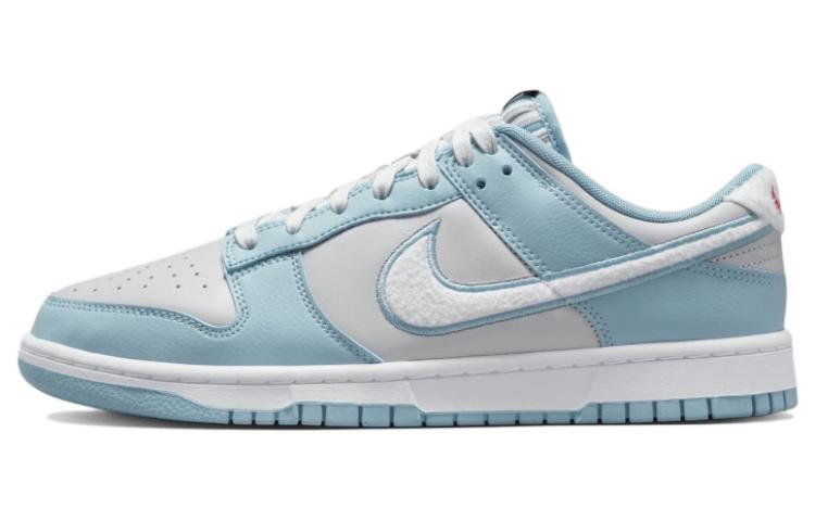 

Nike Dunk Low Fleece Swoosh Light Blue FB1871-011 40.5