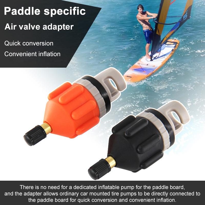 Sup Paddleboard Duză de aer Kayak Adaptor valvă de aer Cap Adaptor de umflare a pompei de mașină