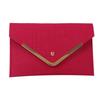Trendy Women's Felt Envelope Bag In Elegant Black Green Khaki And Fuchsia For Everyday Fashion