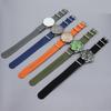 Popularny wojskowy zielony nylonowy pasek NATO do zegarka, 20mm i 22mm, pasuje do Seiko 5 i Rolex Submariner.