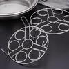 Multifunction Stackable Kitchen Heat Resistant Egg Steamer Rack Trivet Stand Holder Steaming Tray