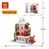 Wange 5218 Yellow Crane Tower Model - Free Shipping & Educational Building Blocks