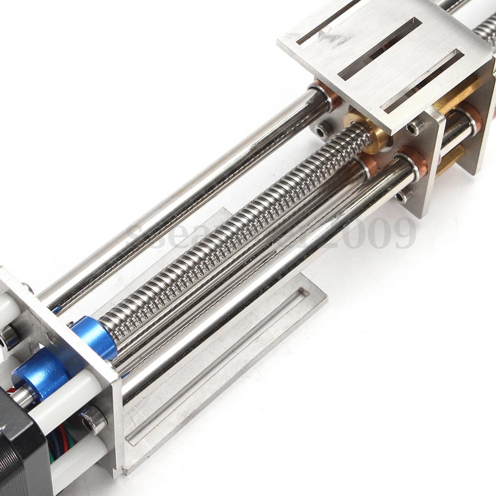 Funssor 1pcs  CNC Z Axis slide Linear Motion kit  50mm/150mm Slide Stroke with NEMA17 Stepper Motor For Reprap Engraving Machine