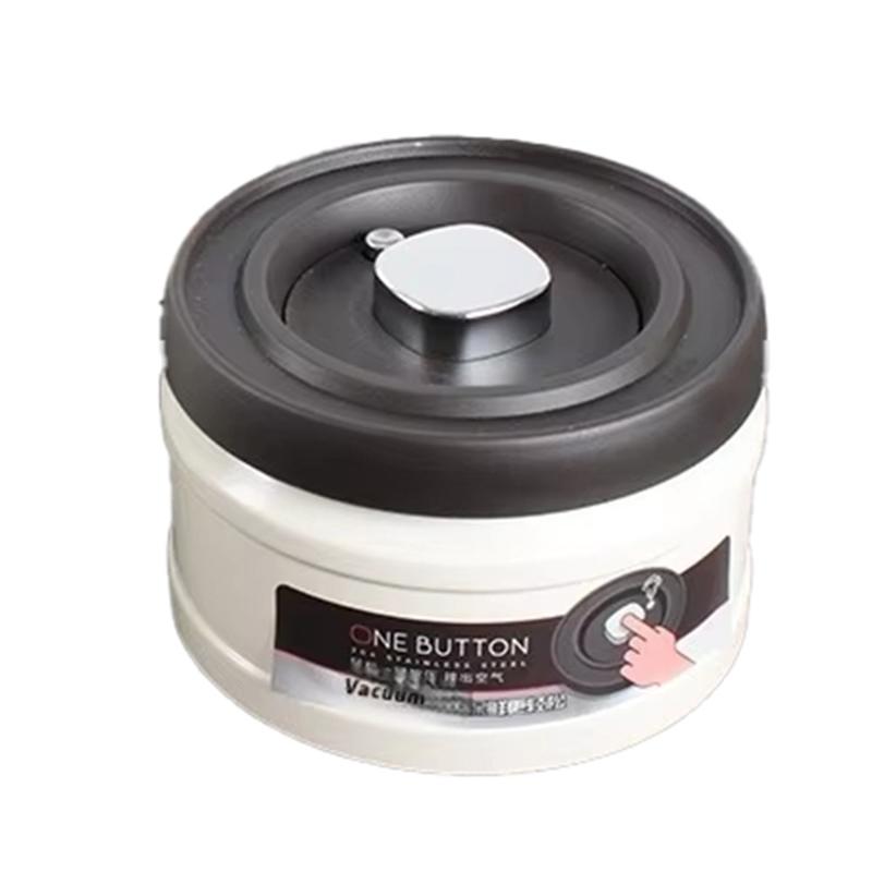 Coffee Bean Airtight Cans Stainless Steel Coffee Bean Airtight Cans 1600Ml Kitchen Airtight Cans