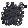 Shade Cloth Clips Sun Resistant PP Fabric Fastener Hook for Agricultural Greenhouse Backyard Use