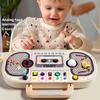 Recorder Busy Music LED Lights Wooden Sensory Toy Motor Skill Development Early Education Toddler Birthday Gift Shipped Without Batteries