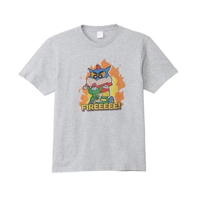 Small Planet Crayon Shin-chan T-shirt met korte mouwen, Vuur, Maat XL