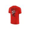 Sportswear Logo Print Short Sleeve T-Shirt Men Tops University-Red DX0322-657