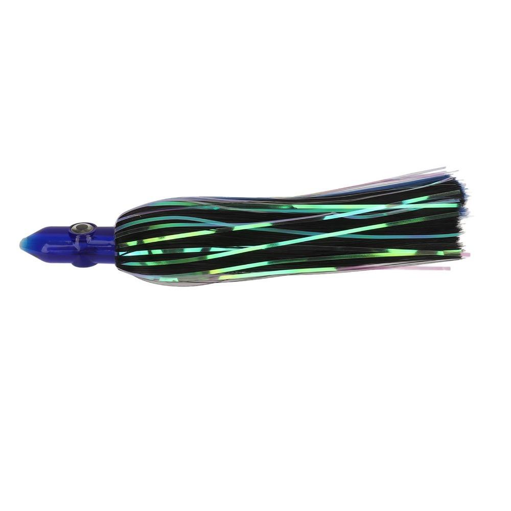 

9inch Octopus Skirts Fishing Lure Acrylic Head Simulation Squid Lure Freshwater Fishing чёрный/синий