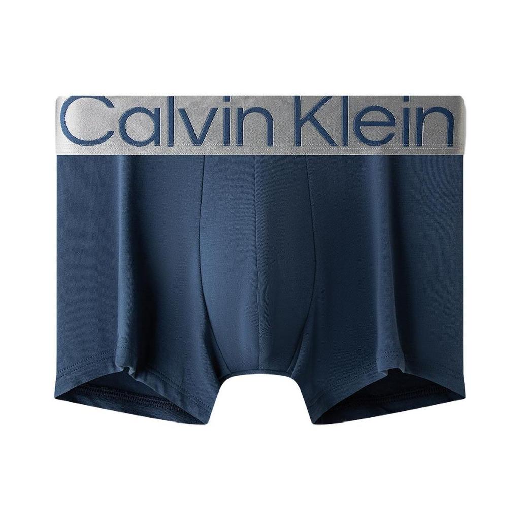 Calvin Klein Color Block Letter Print Mid-Rise Boxer Shorts 3-Pack Men underwear NB3130-C7Y