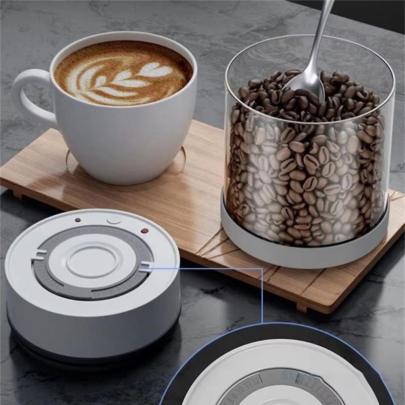 Good-Smart Vacuum Glass Jar For Food Storage - Reusable, Multipurpose Container For Coffee Beans, Fruit, Large Capacity