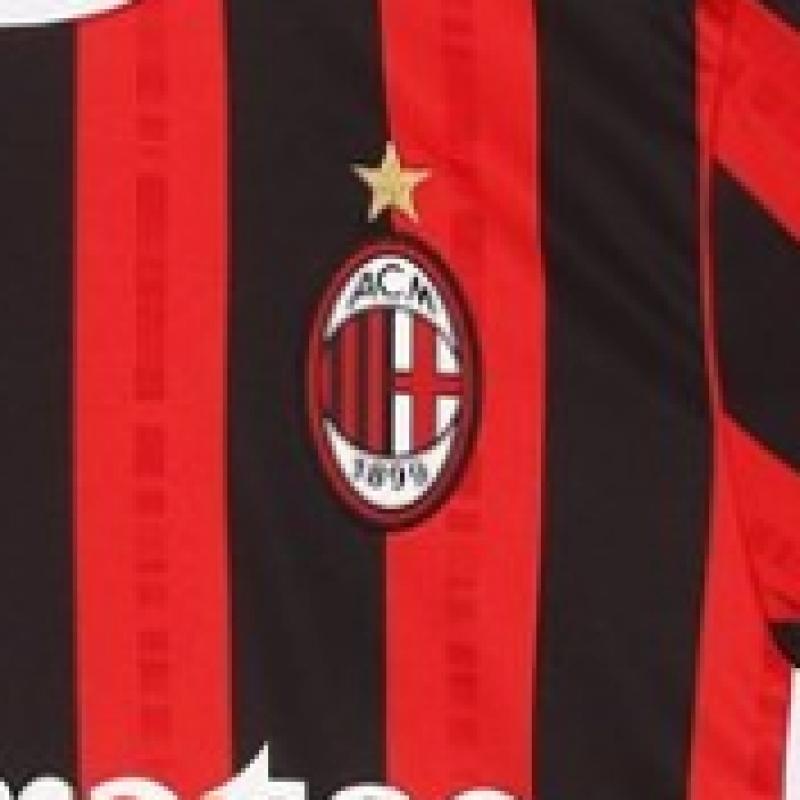 Puma Ac Milan Short Sleeve Home Jersey 2024 25