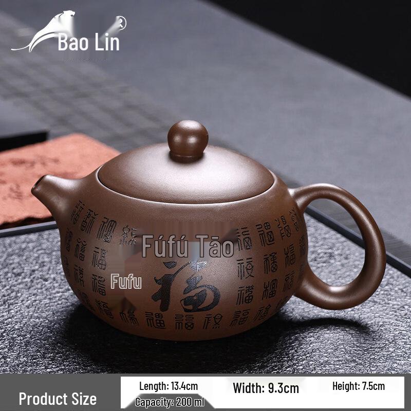 ZISIZ Handmade Ceramic Steeping Teapot