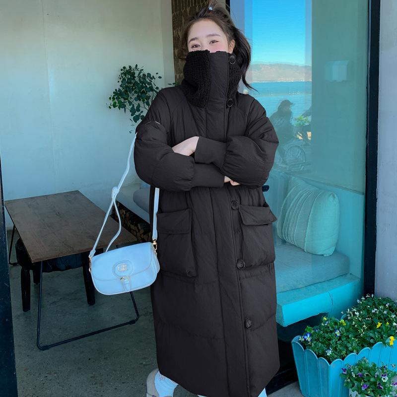 New Style Women's Winter Mid-length Loose Cotton Coats and Jackets, Loose Korean Style Jackets