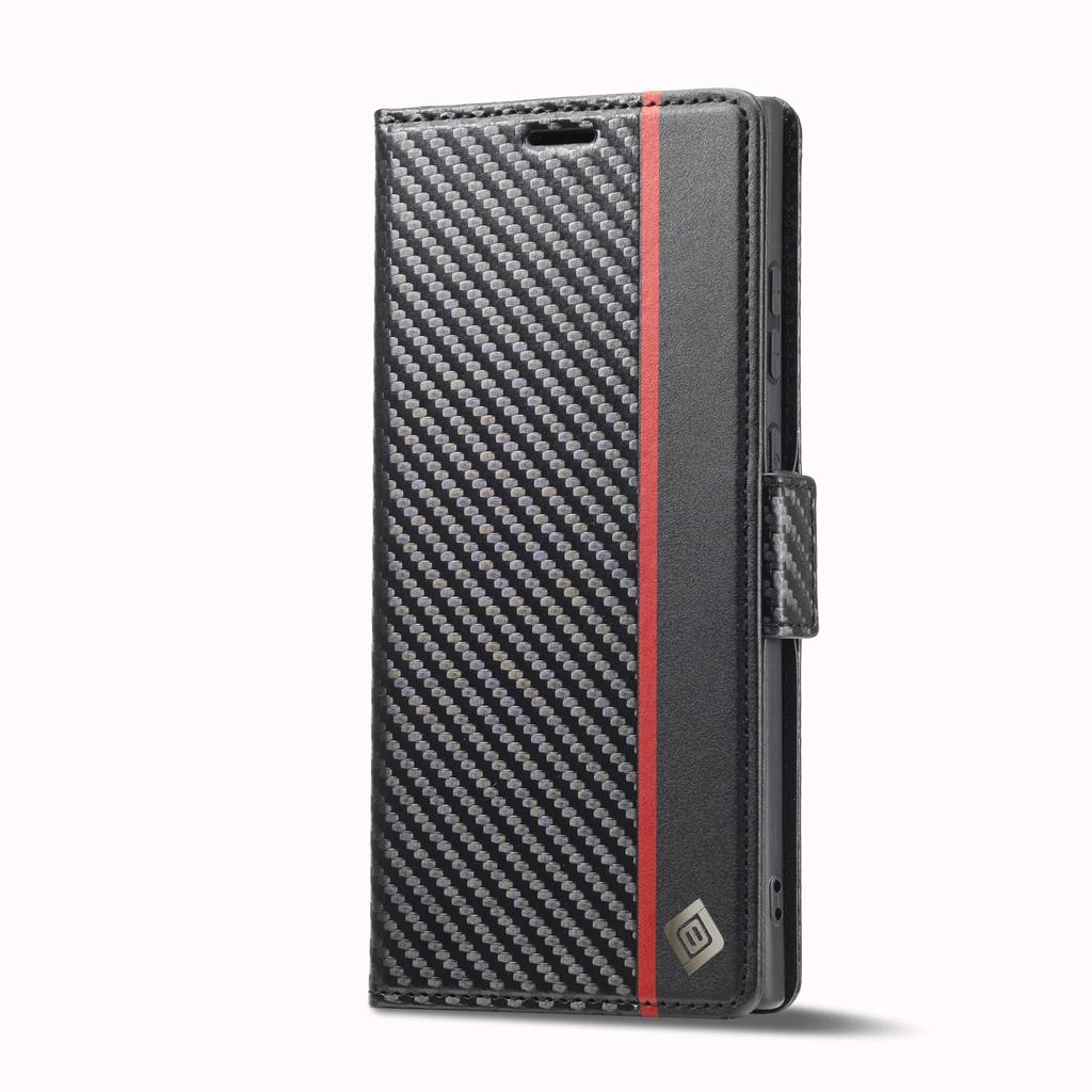Strong Magnetic Leather Wallet Case For Samsung S25 Ultra S24 Plus S23 FE S22 Plus S21 FE A16 A14 A34 A54 Cards Solt Book Cover