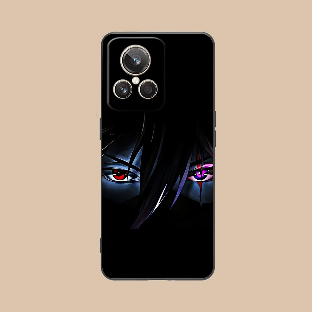 Anime Eyes Phone Case for Realme 15 14 13 12 11 10 9 Pro Plus T i Lite 5G Soft TPU Shockproof Cover