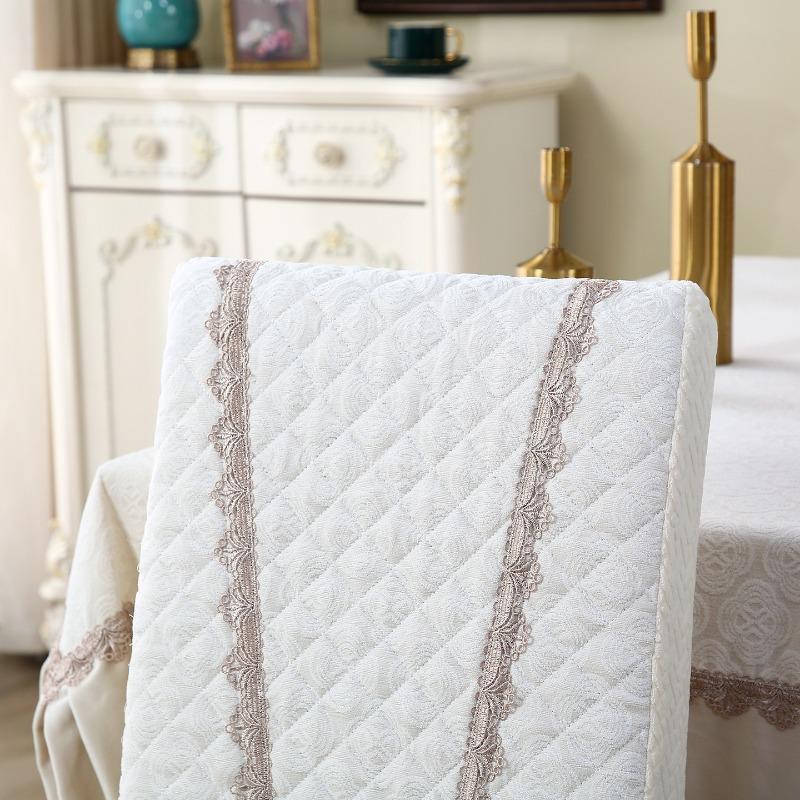 Living Room Chair Cover Soft Warm Decorative Full Coverage Dining Chair Cover Integrated Backrest Slip Resistant Seat Protector