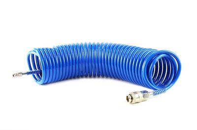 Spiral Hose for Compressed Air PE 5x8mm 10m PT-04 AMIO-02603