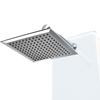 VidaXL Panneau de douche Verre 25 x 44,6 x 130 cm Blanc