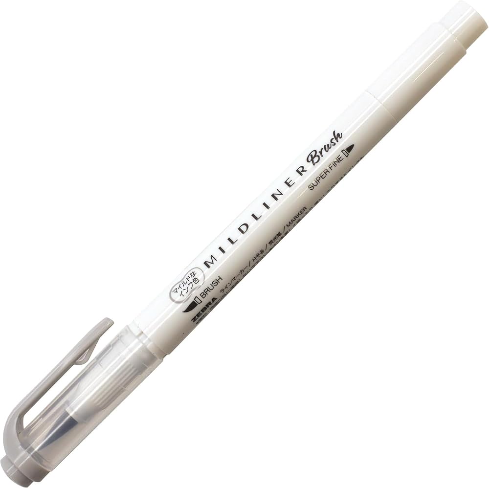 Zebra Highlighter Mild Liner Blush Mild Grey WFT8-MGR