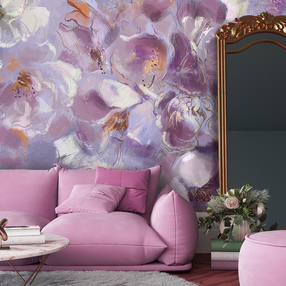 Wallpaper Iris Flowers