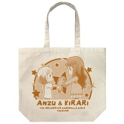 THE Cinderella Girls Theater Anzu and Large Tote Natural IDOLM@STER Kirari's