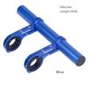 10/20/25/30cm Bicycle Handlebar Extended Bracket Bike Headlight Mount Bar Computer Holder Lamp Support Rack Alloy Fiber Stand