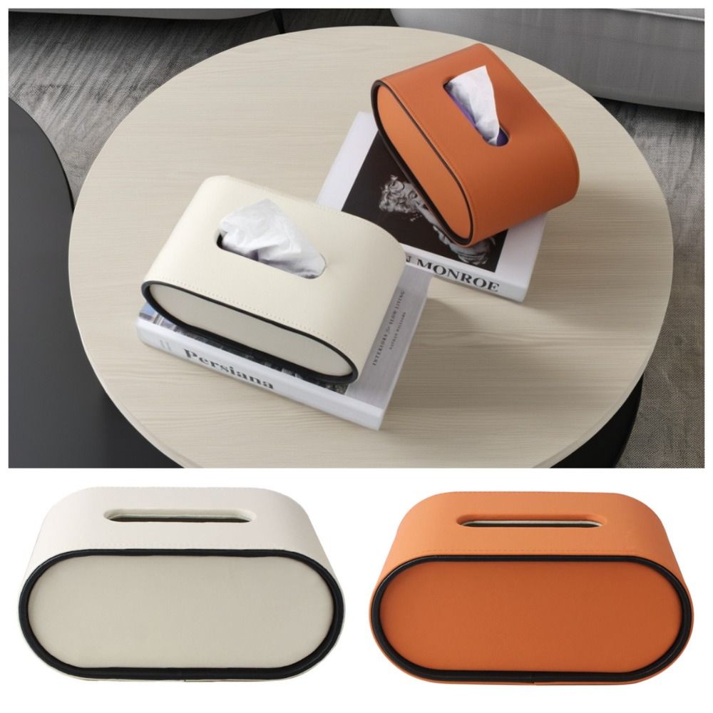 Light Luxury Tissue Storage Box Multi-functional Napkin Storage Case Gift Paper Towel Box  Office