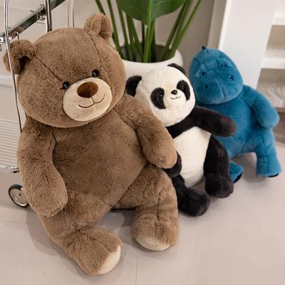 Cute Giant Panda Plush Toy Doll Bear Hippopotamus Elephant Doll Children Girls Sleeping Pillow Gift