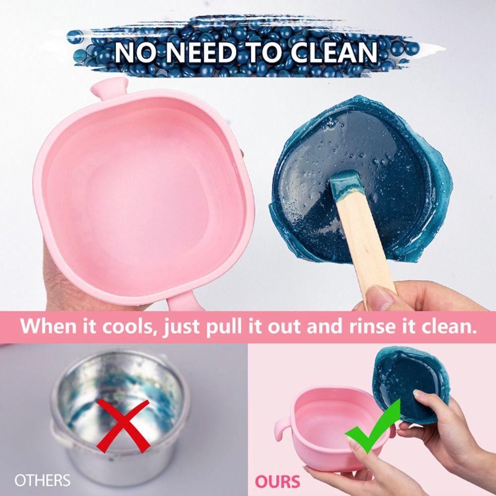 Depilator Foldable Wax Heater Heating Melting Silicone Wax Warmer  Beauty Care