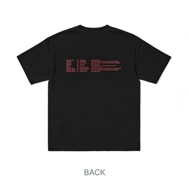 3rd Pre-order 26 CORTIS TOUR PUT YOUR PHONE DOWN Tour Routing T-shirt