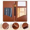 With Pen Insert Cash Receipt Folder Waterproof Bill Folder Portable Cash Book  Restaurant