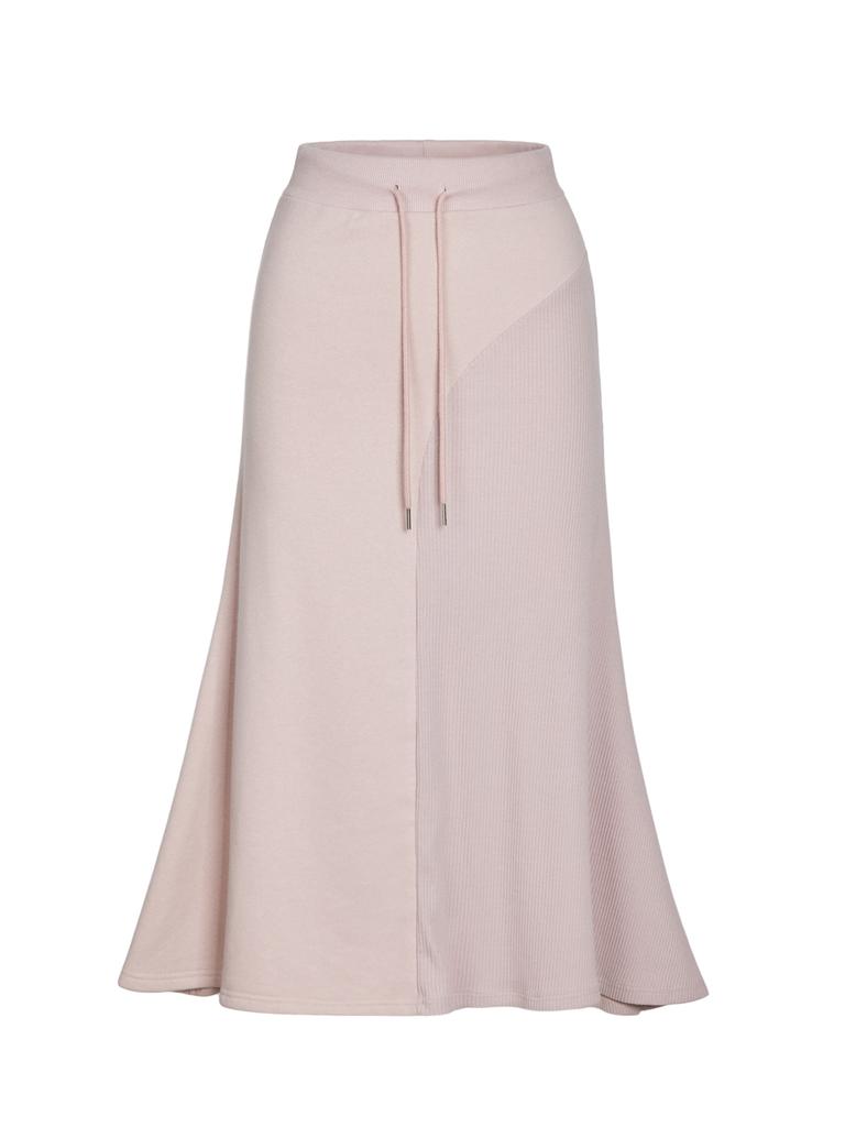 INNERMUSEUM Mermaid Line Long Skirt (Pink)