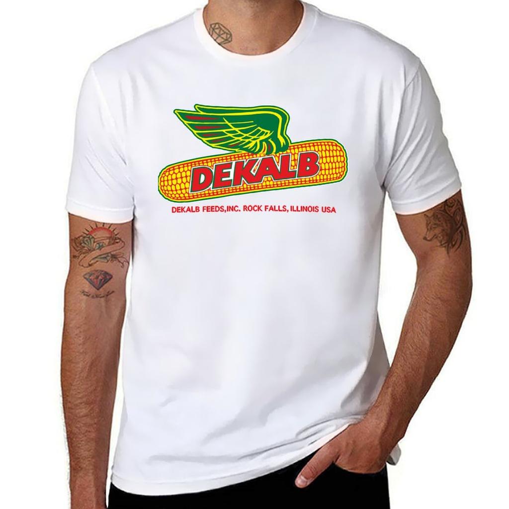 DEKALB 2 Classic T-Shirt Retro Grafikdruck T-Shirt
