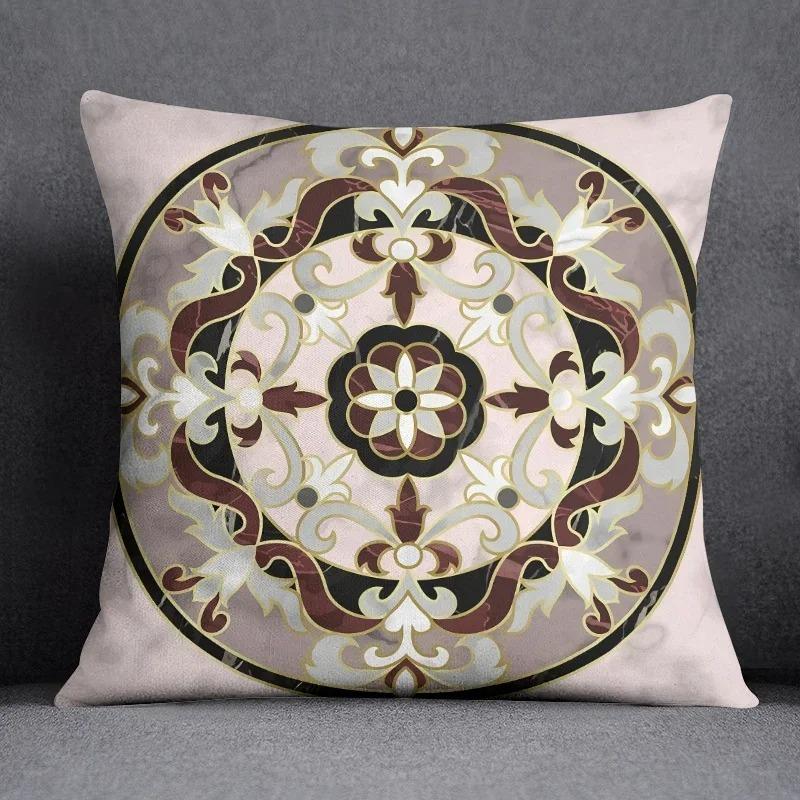 Home Decor Retro Geometric Pattern Modern Living Room Sofa Cushion Cover Pillowcase