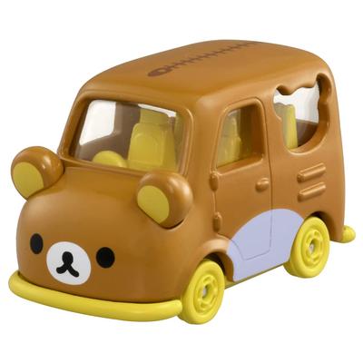 TAKARA TOMY Tomica Dream Tomica No. 155 Rilakkuma Car Miniature Car Toy for Ages 3 and Up
