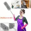 1pc 32.68" Extendable Microfiber Duster Reusable & Washable Dusting Tool For Ceiling Fan, Furniture, Car & Home Cleaning