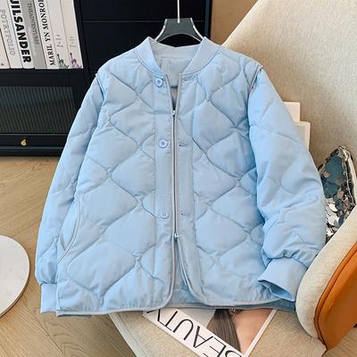 Preppy Style Short Cotton Jacket Women's 2025 Winter New Thickened Cotton Jacket Cotton Jacket