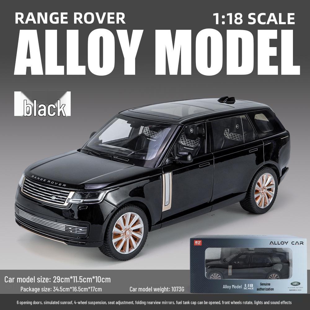 Authentic 1:18 Land Rover Range Rover Alloy Car Model - Fashionable Blind Box Ornaments