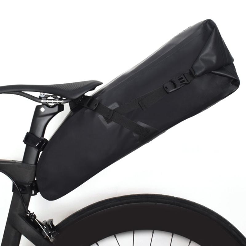 2.5L Bicycles Trunk Bag Saddles Seats Bag Carriers with Reflectors Watertight Bicycles Bag for Bicycles Rear Rack