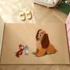 Classic Cartoon-101-D-dalmatiansS Cute Carpet Bathroom Anti-slip Door Mat Home Decoration Mat Entrance Door Scratch-resistant