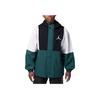 Fashion Color Block Comfortable Full Zip Jacket Kids Jackets Oxidized-Green HQ7081-366