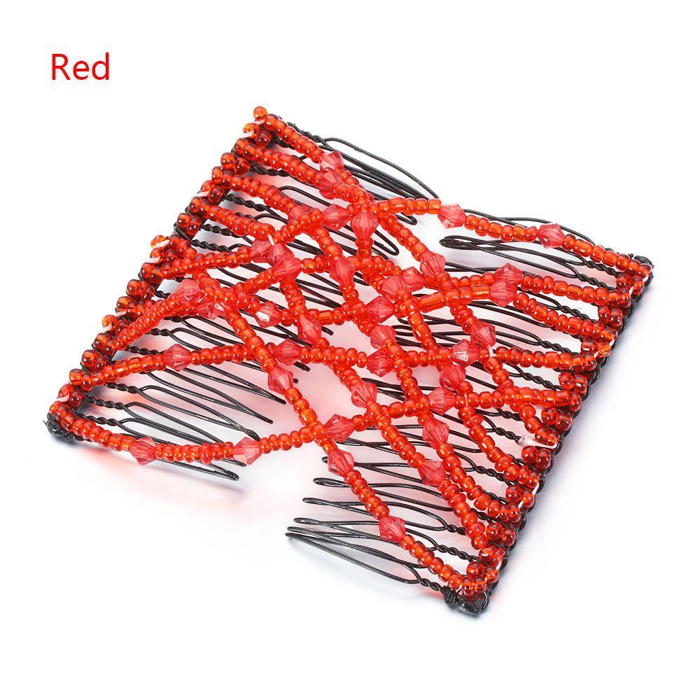 Accessories Magic DIY Elastic Hair Maker Headband Beads Comb Bun Hair Combs Metal Hairpins